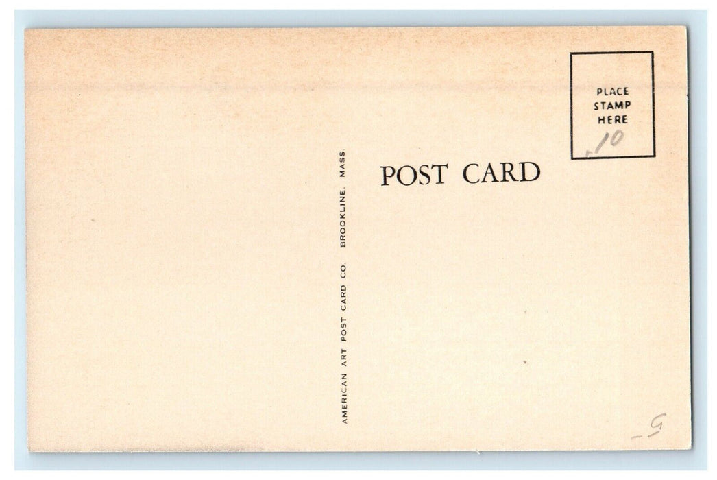 St. Bernard's Catholic Church Concord Massachusetts MA Unposted Postcard