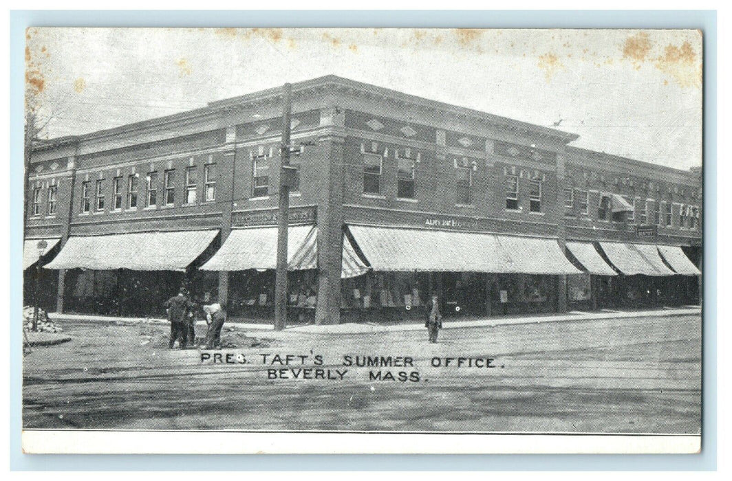 President Taft's Summer Office Beverly Massachusetts MA Unposted Postcard