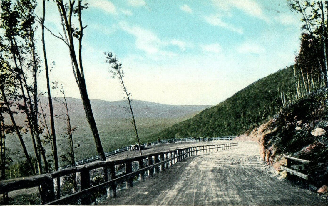 c1920s Berkshire Hill View Along Mohawk Trail Massachusetts MA Postcard