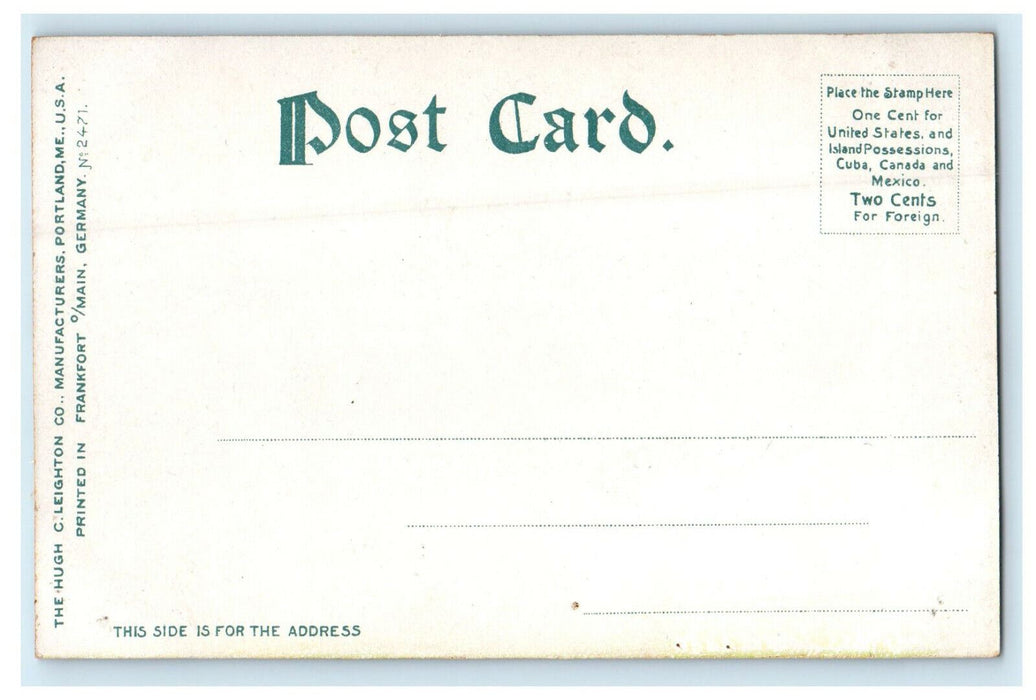 c1905s Laurel Lake, Lee Massachusetts MA Unposted Antique Postcard