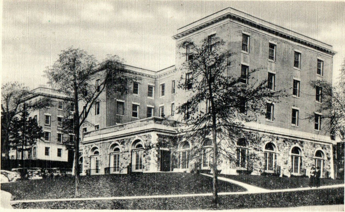 c1920 Currier Hall, Williams College, Williamstown Massachusetts MA Postcard
