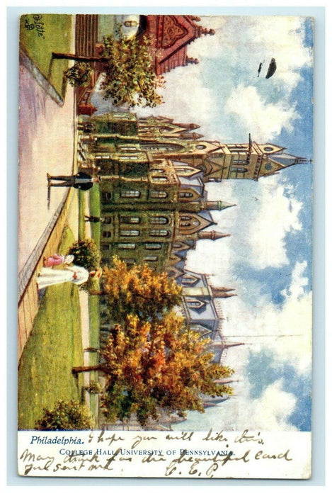 1912 University of Pennsylvania, Philadelphia Pennsylvania PA Tuck Postcard