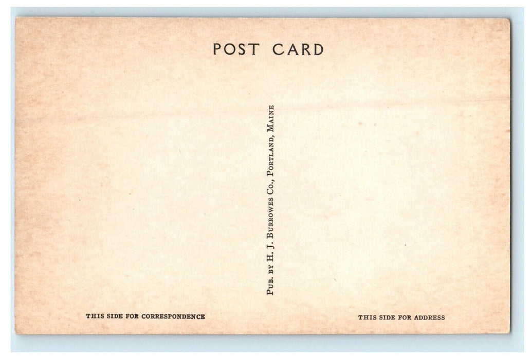 c1940s The Brick Store Museum Kennebunk Maine ME Advertising Unposted Postcard