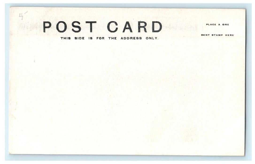 c1910 Congregational Church On The Common Blandford Massachusetts MA Postcard