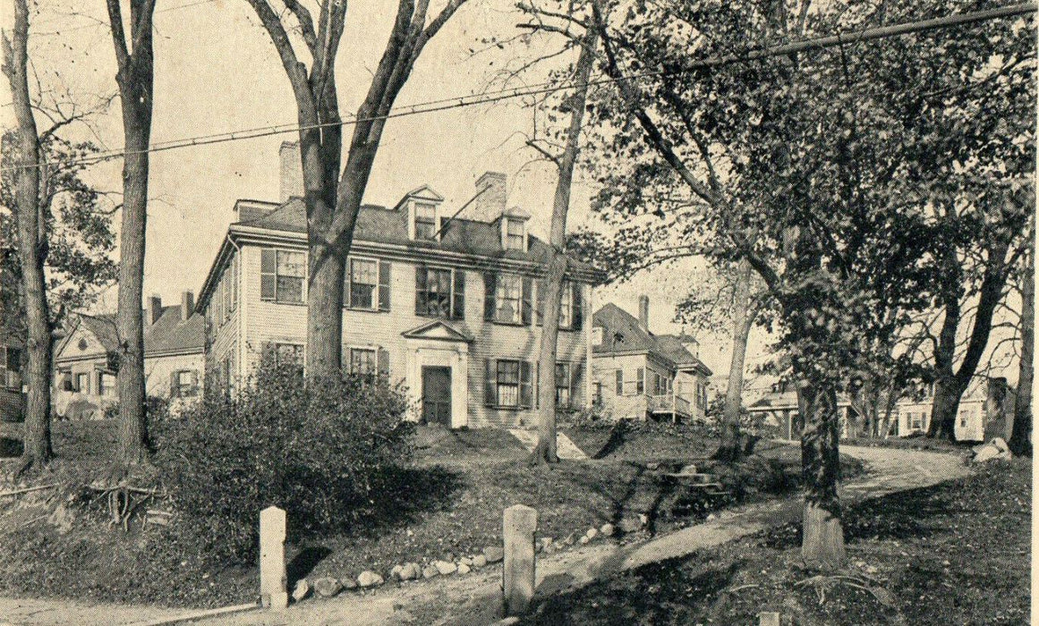 1936 The Bellingham-Cary House, Chelsea, Massachusetts MA Cancel Posted Postcard