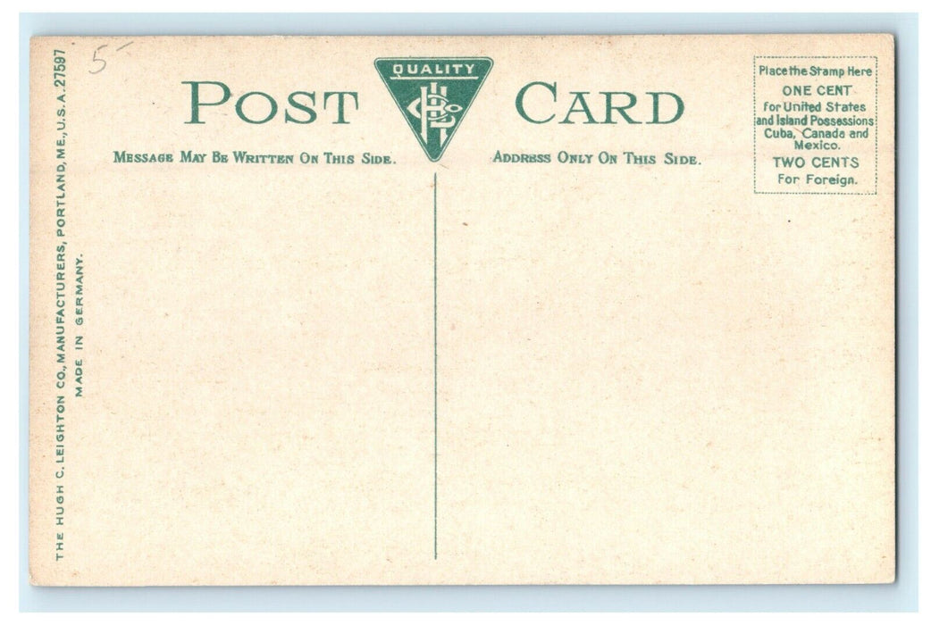 Brookline Massachusetts St. Paul's Episcopal Church And Parsonage MA Postcard
