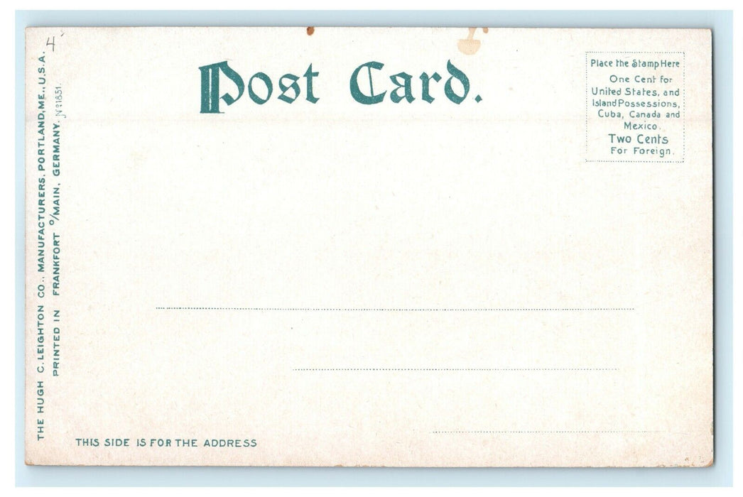 Boston Massachusetts Tremont Street From BoyIston St. MA Unposted Postcard
