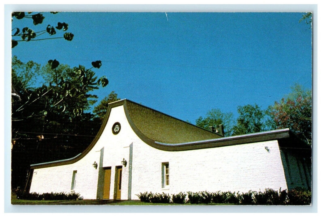 c1950's Loveland Chapel Springfield College Springfield Massachusetts Postcard