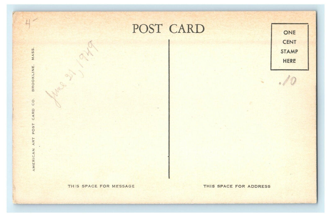 c1910 Saint Margarets Church Buzzard Bay Massachusetts MA Antique Postcard