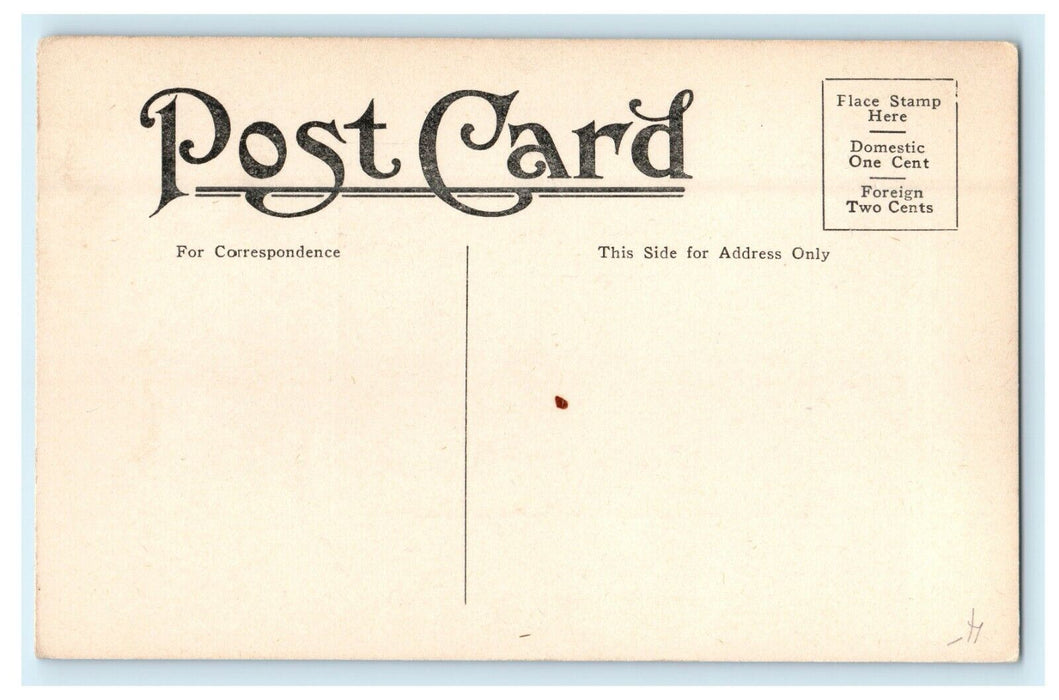 Baptist Church Belchertown Massachusetts MA Unposted Postcard
