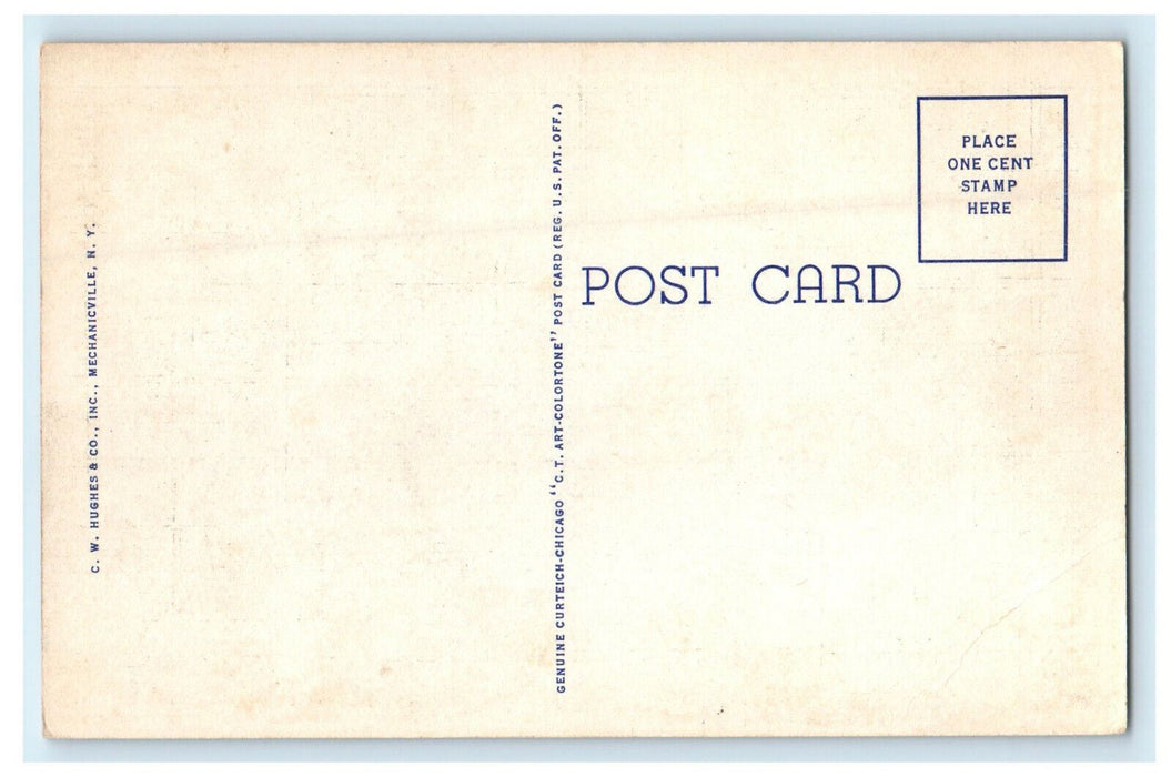 c1930s Former Home of Ex President Calvin Coolidge, Massachusetts MA Postcard