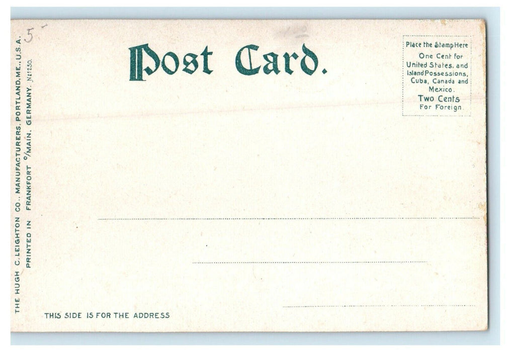 c1905 Steamboat Landing Alton Bay New Hampshire NH Antique Postcard