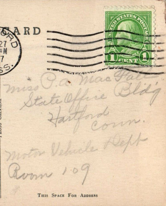 1937 St. Joseph's Church and Rectory, Medford, Massachusetts MA Postcard