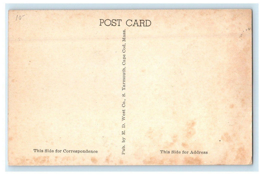 1905 Tophill, Tauton Pike, East of Providence, Rhode Island RI Postcard