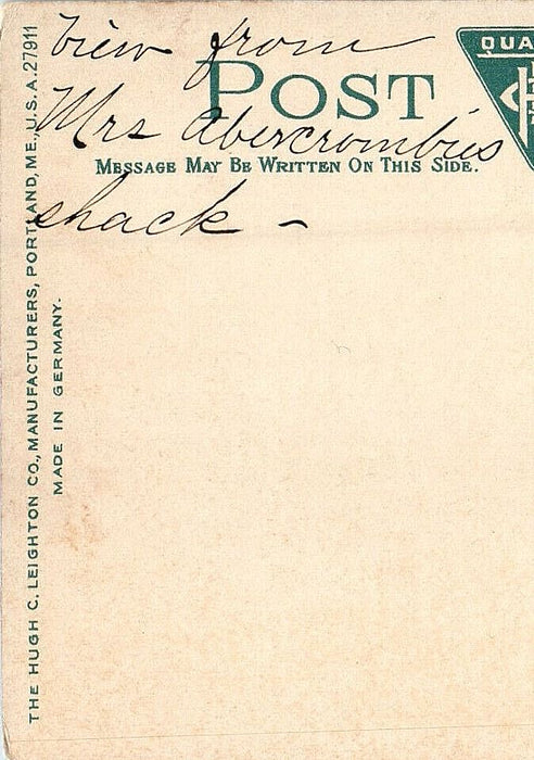 c1920s Connecticut River, East Deerfield, Massachusetts MA Posted Postcard