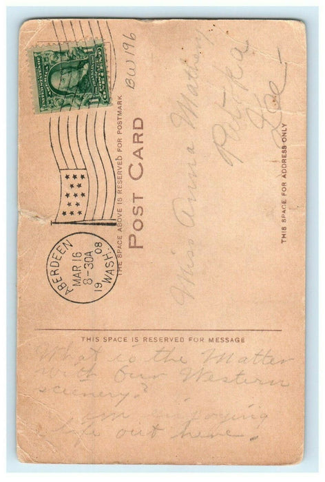 1908 Paradise Park, Rainier National Park Washington WA Postcard