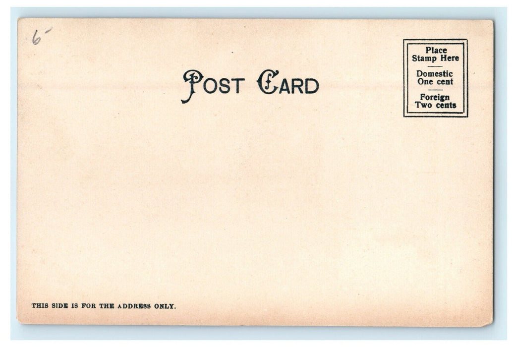 1905 Rhode Island State Armory, Pawtucket Rhode Island, RI Postcard
