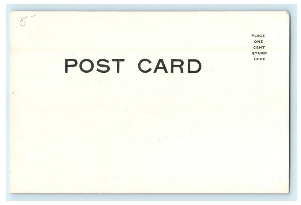 Clapps Memorial Library Belchertown Massachusetts MA Undivided Back Postcard