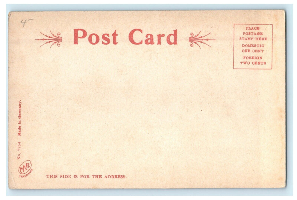 1905 C.W. Lippets Residence, Newport, Rhode Island RI Postcard