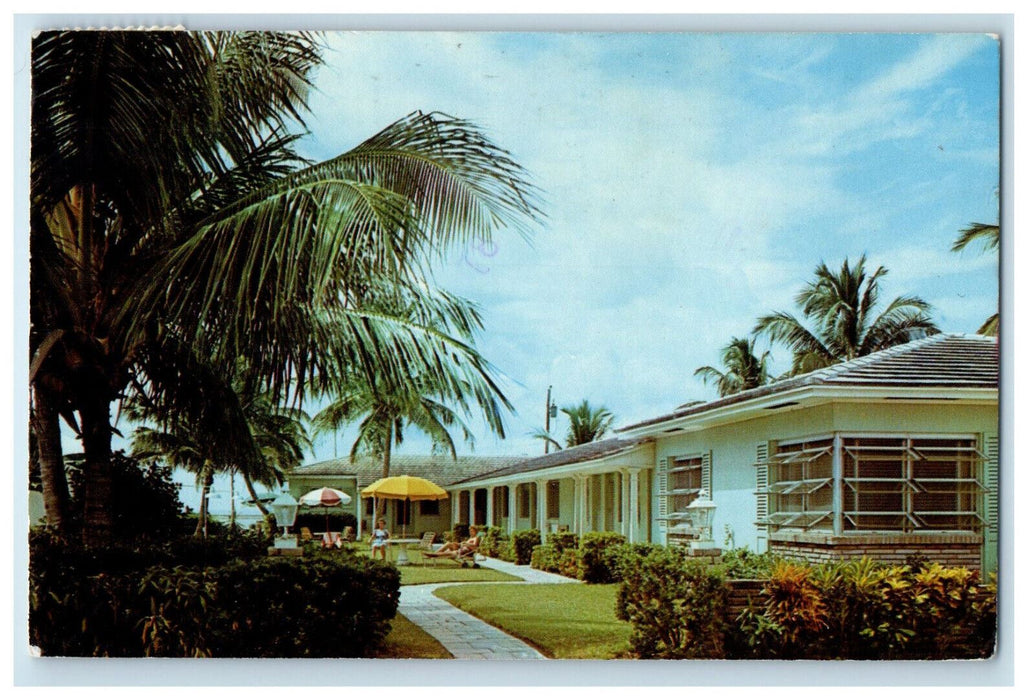 1972 The Portside Palm Beach Shores Riviera Beach Florida FL Postcard