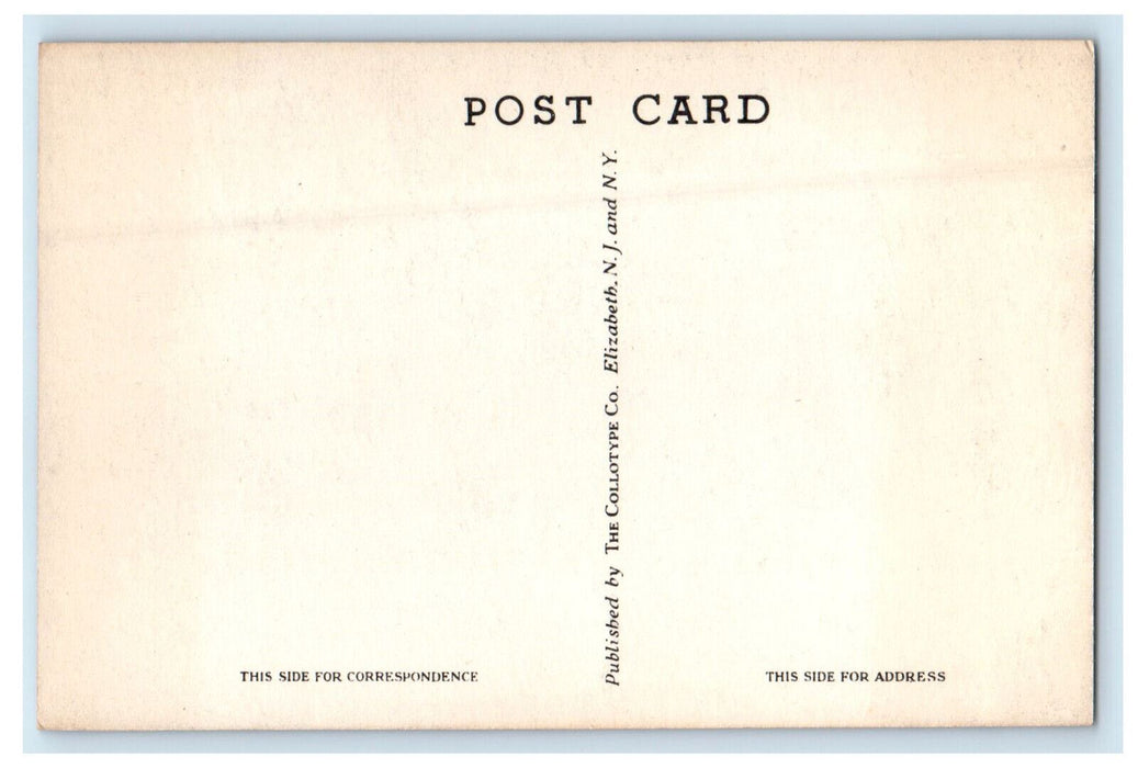 c1910 Public Library Watertown Connecticut CT Unposted Collotype Co. Postcard