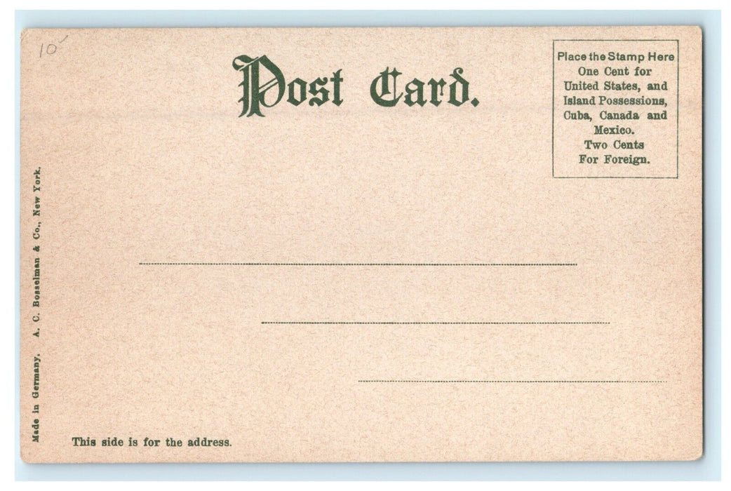 1905 Mr ED Morgan, Brenton's Cove, Rhode Island RI Postcard
