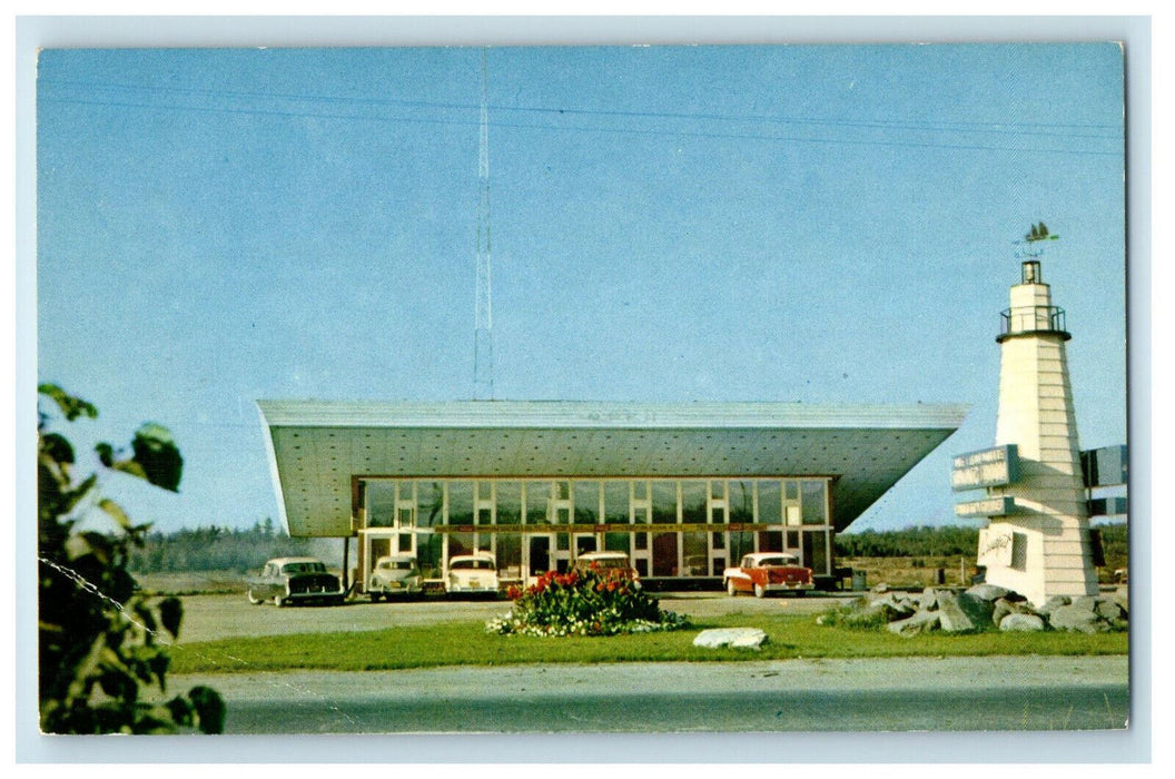 c1960s The Lighthouse Restaurant Brewer Maine ME Vintage Unposted Postcard