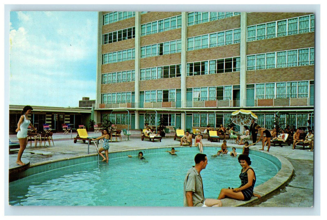c1960s Capitol House, Downtown Baton Rouge, Louisiana LA Unposted Postcard