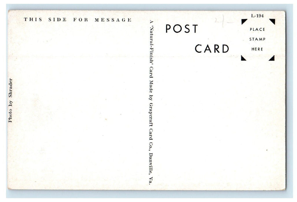Little Rock Arkansas AK, Public Library Building Unposted Vintage Postcard