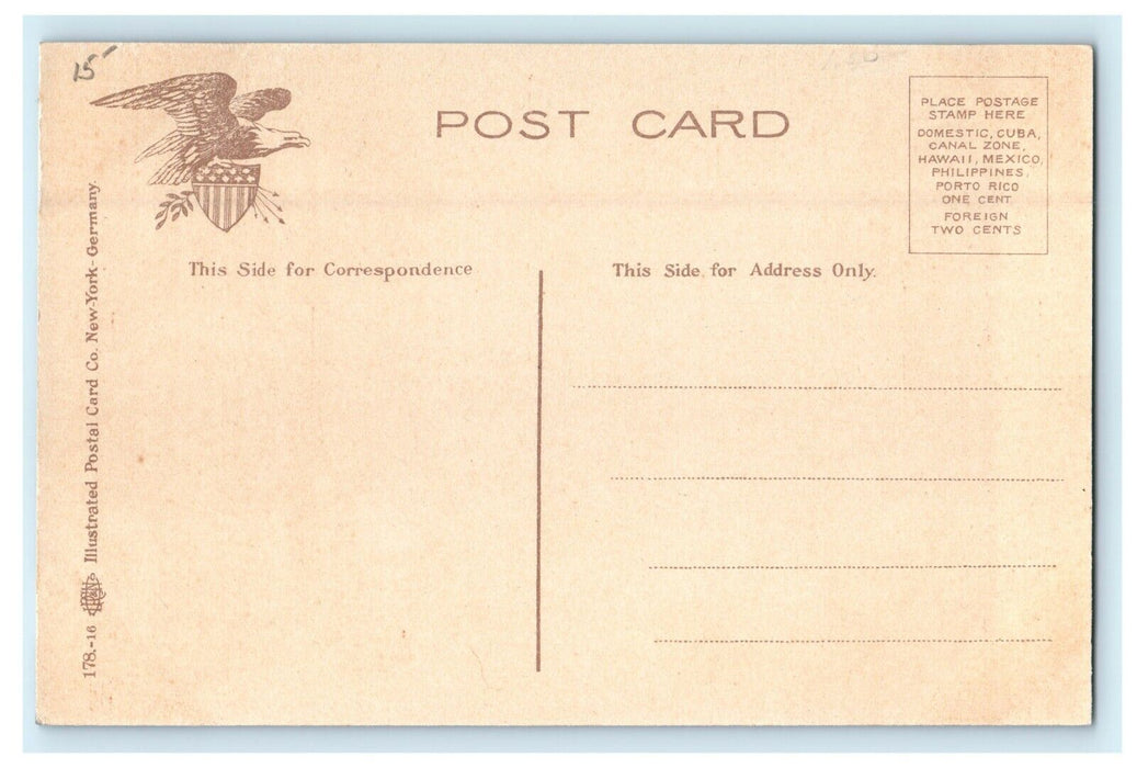 c1910 Summer Street Business Center Boston Massachusetts MA Unposted Postcard