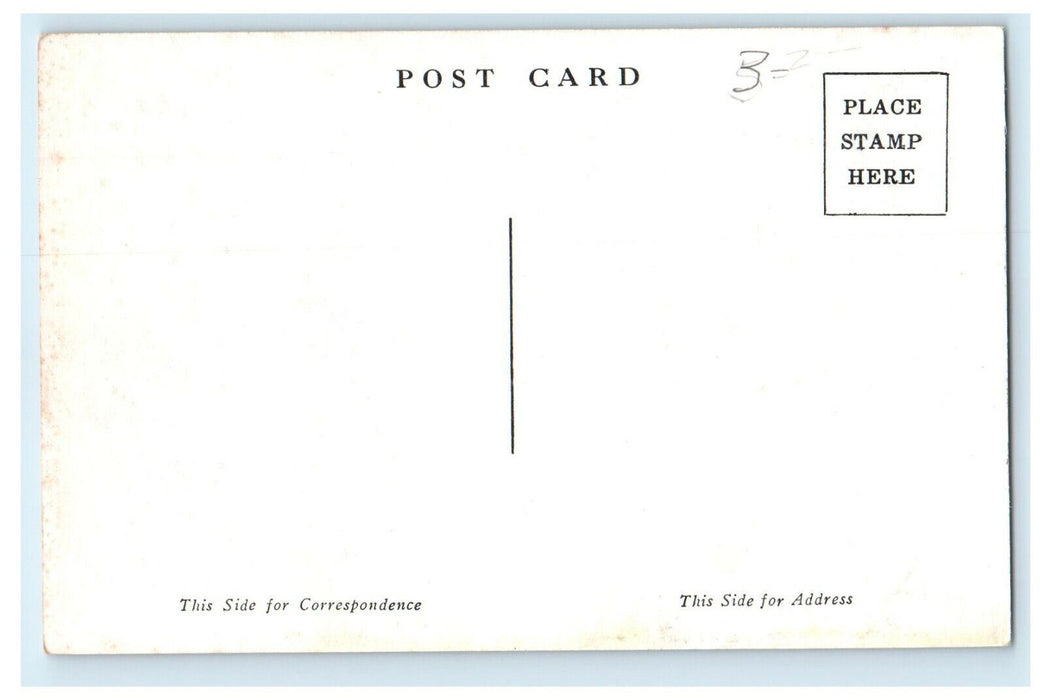 c1940s The Somerset High School Unposted Vintage Postcard