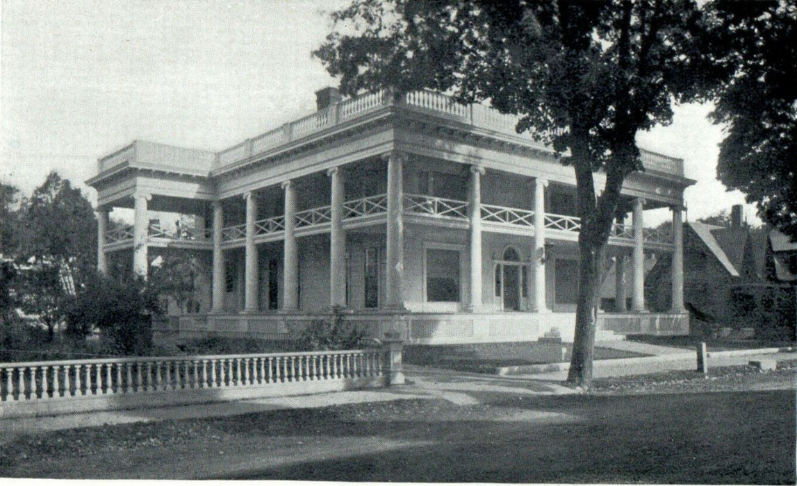 c1905s Calumet Club Entrance, Manchester New Hampshire NH Antique Postcard