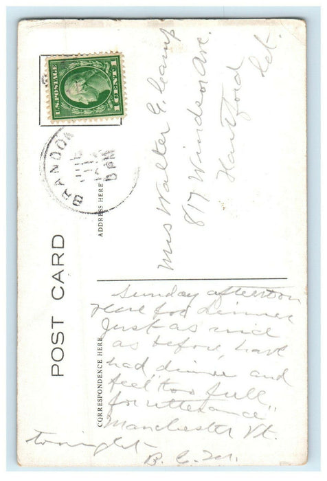 c1920s Sun Parlors Brandon Inn Brandon Vermont VT  Posted Postcard