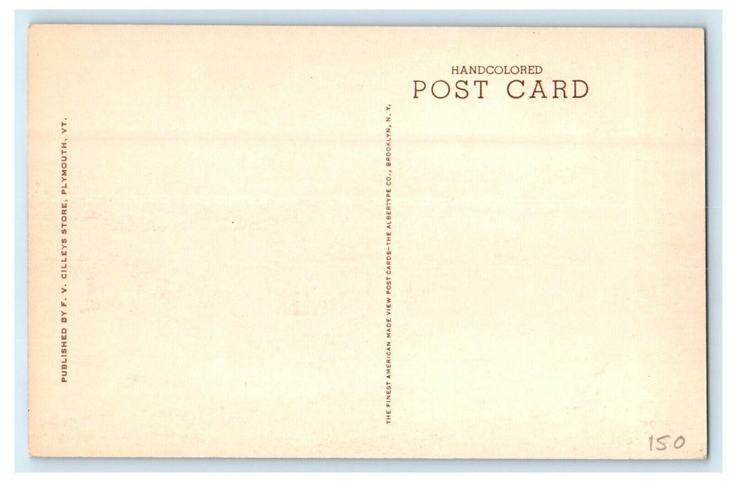 The Boyhood Home President And Mrs. Coolidge Plymouth Vermont VT Postcard