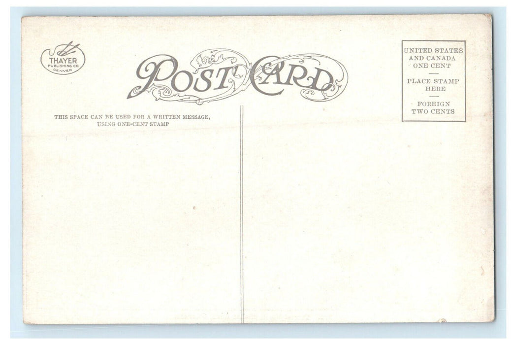 c1910s View of Tunnel No. 6 Moffat Road Colorado CO Posted Thayer Postcard