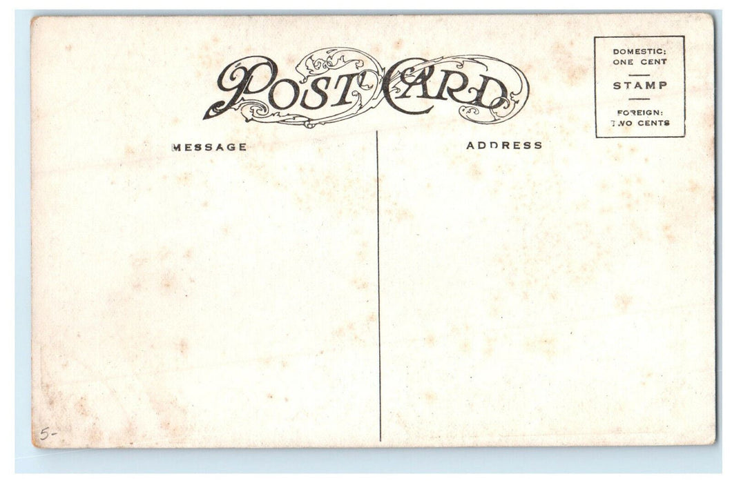 c1910s Rotary Snow Plow Near Continental Divide Moffat Colorado CO Postcard