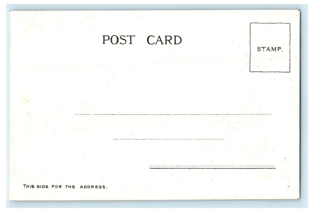 c1905s Hotel Vendome Boston, Massachusetts Metallic Unposted Antique Postcard