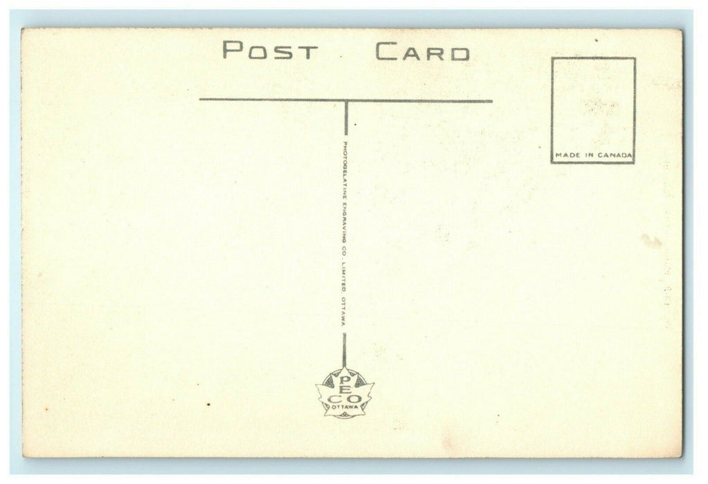 Cliff at Natural Park Muskoka Ontario Canada Vintage Antique Postcard