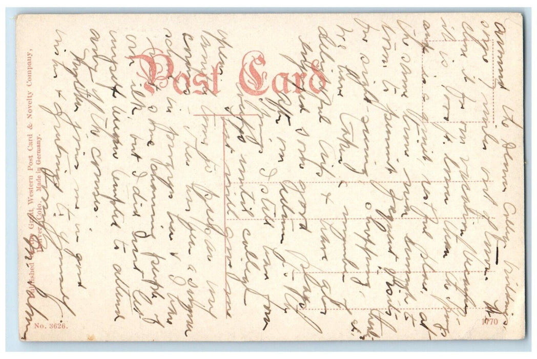 c1910's Hell Gate Natures Masterpiece Colorado Midland Railway RR Train Postcard