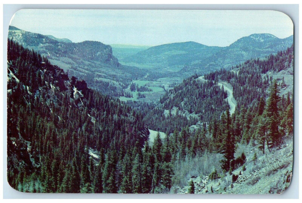 Indian Head San Juan River Valley Walt Creek Pass San Juan Valley CO Postcard