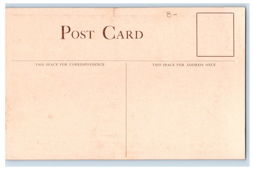 c1910 Industrial Exposition Buffalo Float Parade Volksfreund Newspaper Postcard