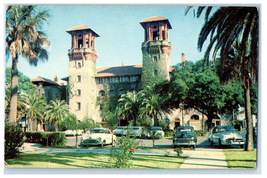 1960 Sailor Mail USS Galveston St. Augustine Florida FL Buffalo NY  Postcard