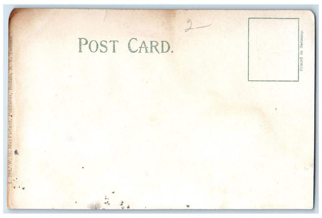 c1905 Old Folks Home, Fall River, Massachusetts MA Unposted Postcard