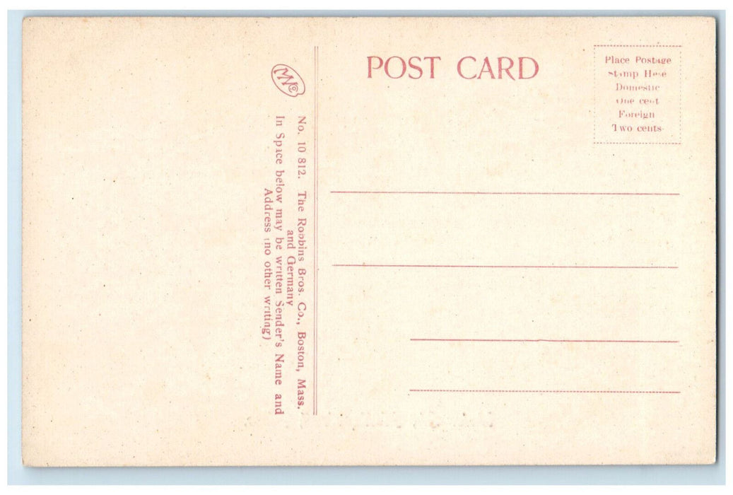 c1910 Water St. Mattapoisett Massachusetts MA Antique Unposted Postcard