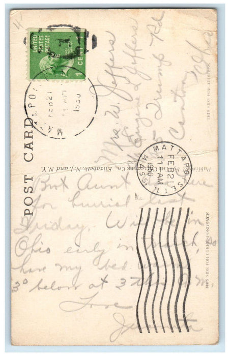 1950 Congregational Church, Mattapoisett Massachusetts MA Vintage Postcard