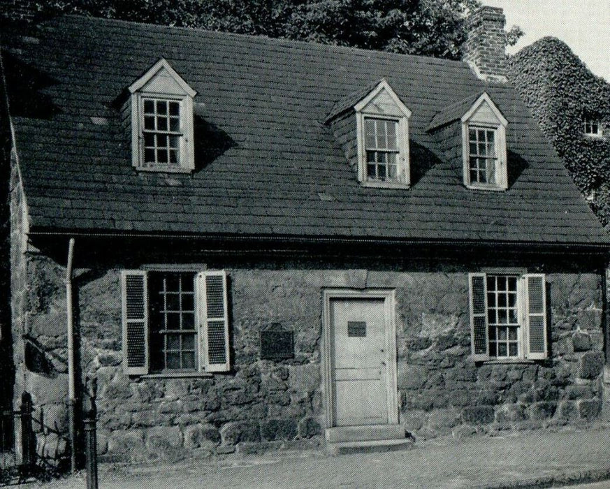 c1940's Poe Shrine Oldest Building At Richmond Virginia VA Vintage Postcard