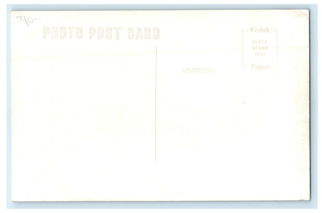 c1950's Thomas Edison Coolidge Firestone Rutland Vermont VT RPPC Photo Postcard