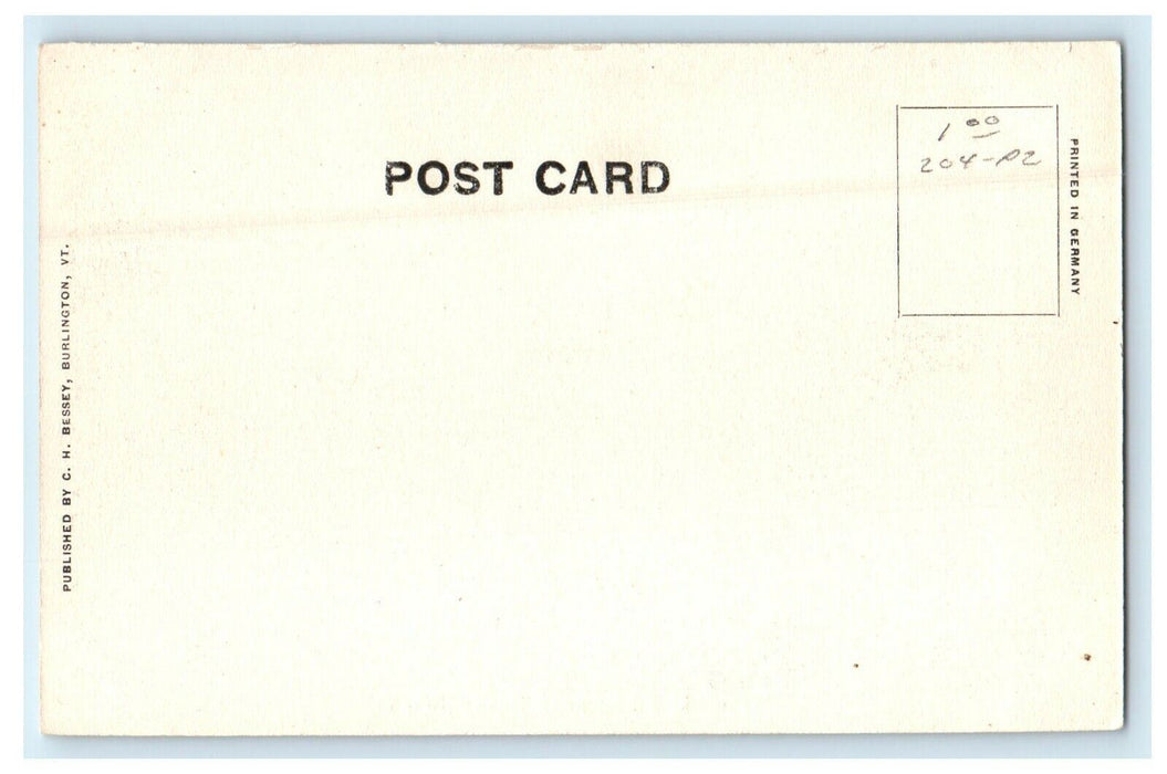 1905 Winooski Falls, Burlington Vermont VT Antique Postcard