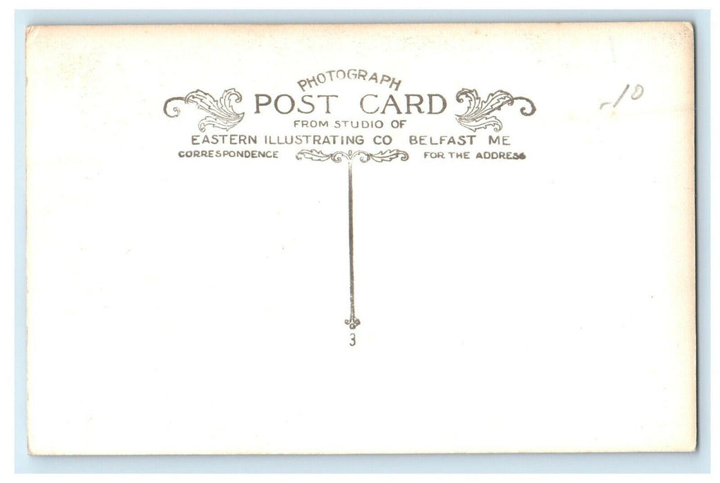 c1910's Congregational Church Medway Massachusetts MA RPPC Photo Postcard