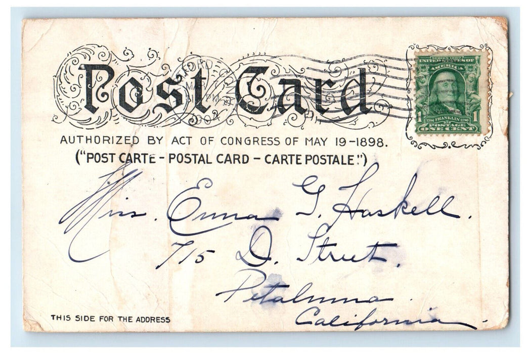 1904 Capitol at Hartford Connecticut CT Illustrated Post Card Co Posted Postcard